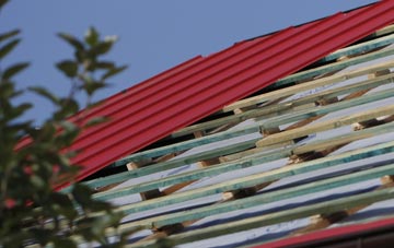 Grasby corrugated roofing costs
