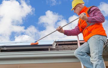 Grasby soft wash roof cleaning